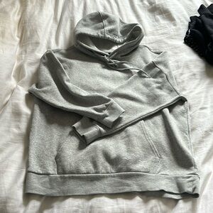 Heather grey hoodie